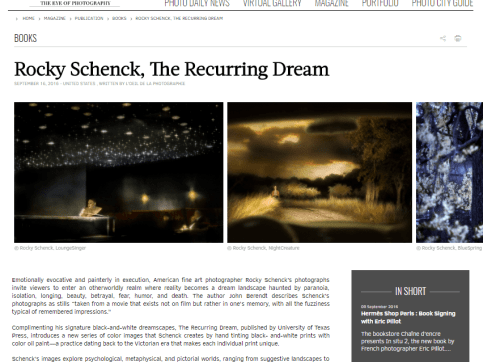 Rocky Schenck: The Recurring Dream - L'Oeil De La Photographie