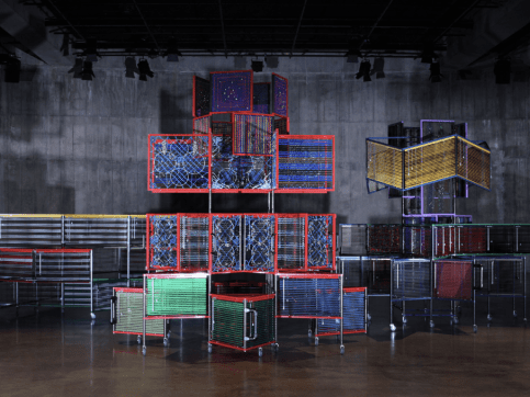 Haegue Yang participates in Tate Modern in London with her exhibition Dress Vehicles
