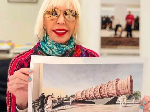 news | marta minujín: the spaghetti tower of pisa