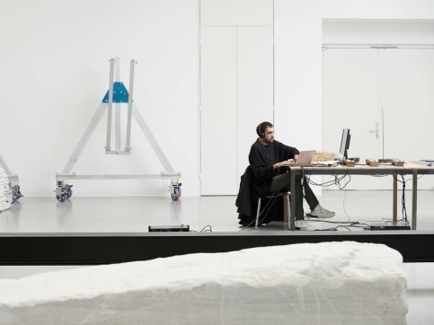 tarek atoui in fridericianum, kassel