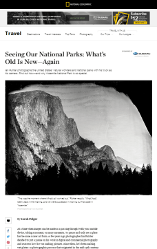Ian Ruhter: Seeing Our National Parks: What’s Old Is New—Again
