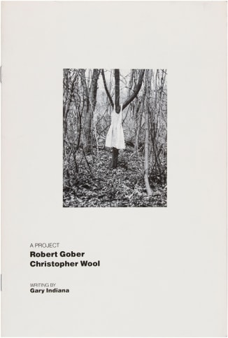 Christopher Wool &amp; Robert Gober: A Project
