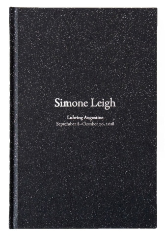 Simone Leigh, Luhring Augustine book, 2019