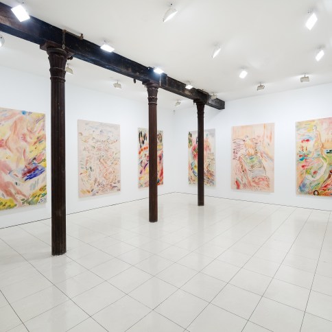 Installation view: Gus Van Sant: Recent Paintings, Hollywood Boulevard, Vito Schnabel Gallery
