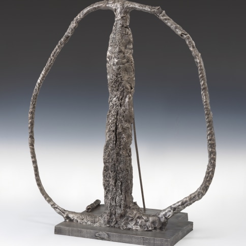 Bronze and silver sculpture by Sterling Ruby