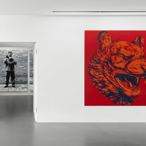 Installation view of Ai Weiwei: Zodiac at the Vito Schnabel Gallery in St. Moritz, Switzerland