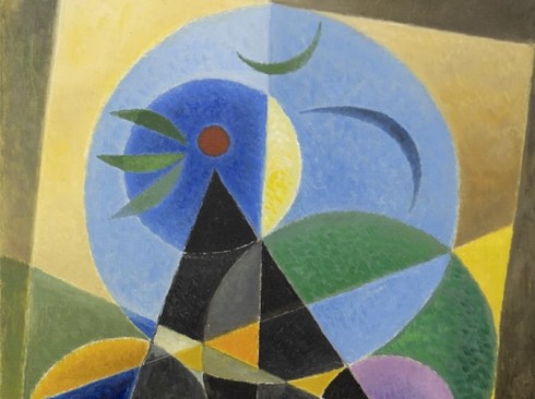 WERNER DREWES (1899-1985), Black Triangle, 1983