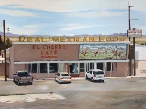 PATRICIA CHIDLAW , View from the Train - Real Mexican Food, 