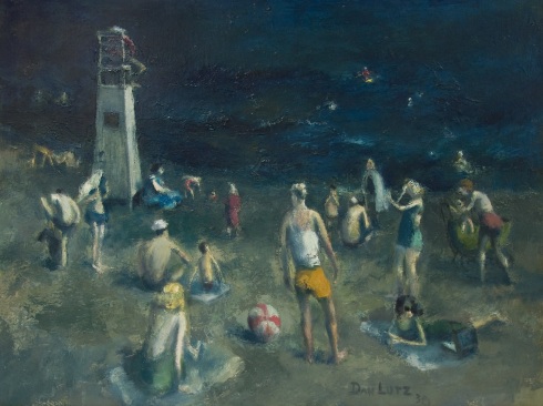 DAN LUTZ (1906-1978), Untitled (Lifeguard Tower), 1930