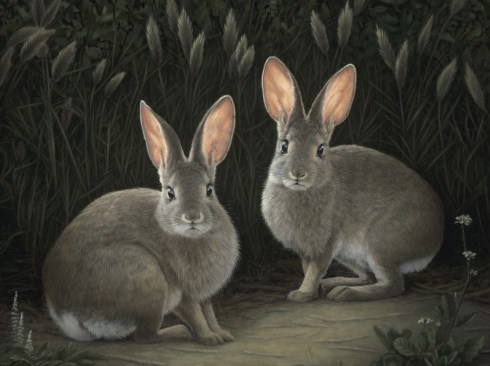 SUSAN MCDONNELL, Two Marsh Hares, 2021