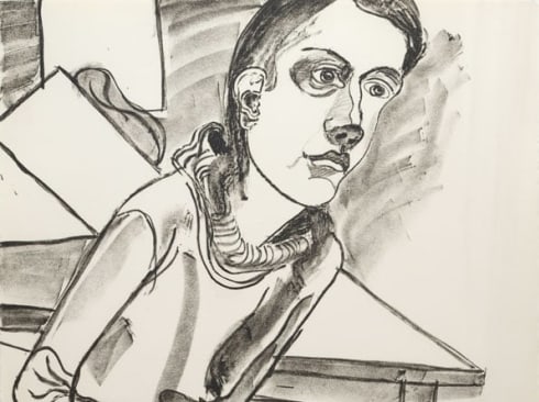 ALICE NEEL (1900-1984), Nancy, 1977