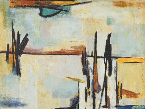 JUDITH ROTHSCHILD (1921-1993), Night Marsh, 1957