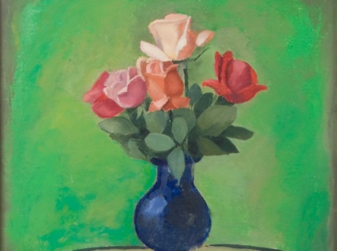LYLA MARSHALL HARCOFF (1883-1956), Five Roses, 