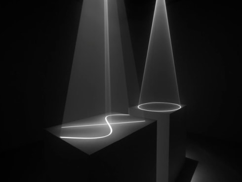 Anthony McCall: Solid Light, Performance and Public Works