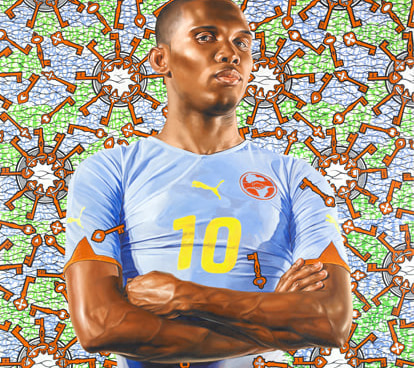 Kehinde Wiley in The World's Game: Fútbol and Contemporary Art