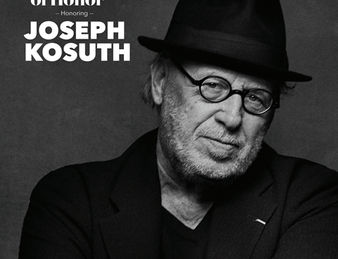 Joseph Kosuth is Awarded the 2022 Medal of Honor for Fine Arts