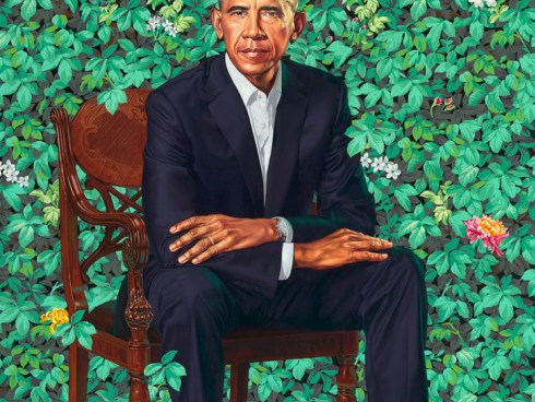 Kehinde Wiley - Barack Obama Presidential Portrait Commission
