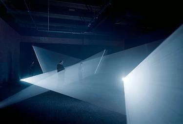 Eight of Anthony McCall's Solid Light Films