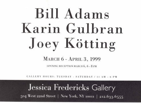 Bill Adams, Karin Gullbran, Joey Kotting