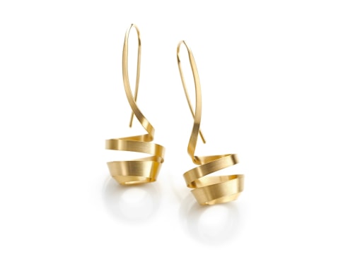 Fern - earrings by Oliver Schmidt