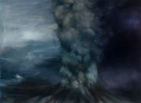 karen marston volcano painting