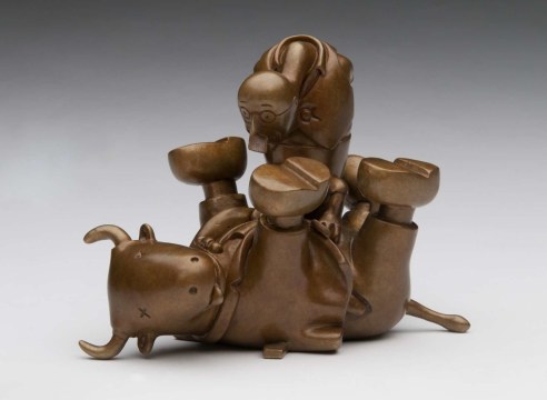 Vulture on Bull