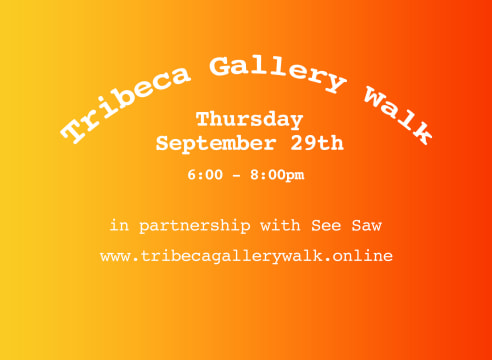 Tribeca Gallery Walk graphic