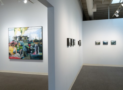 Roll Hardy - Marginal - Installation view - Russo Lee Gallery - July 2019