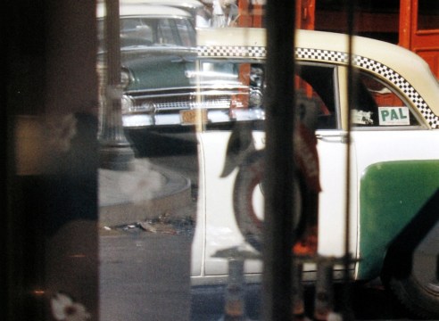 Saul leiter, Taxi, 1956, Howard Greenberg gallery, 2019 