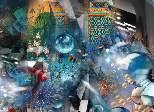 Naeemeh Kazemi: Bubble Land