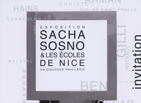 Sacha Sosno &amp; Les Écoles de Nice