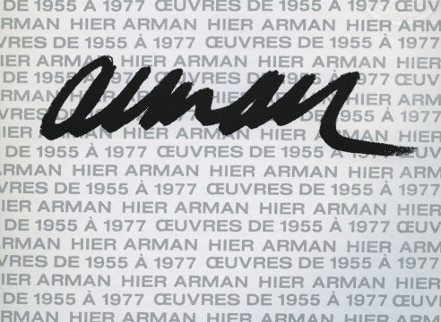 Arman: Oeuvres de 1955 à 1977