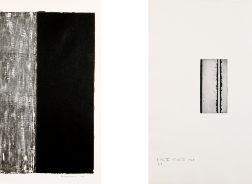 Playing This Litho Instrument: The Prints of Barnett Newman