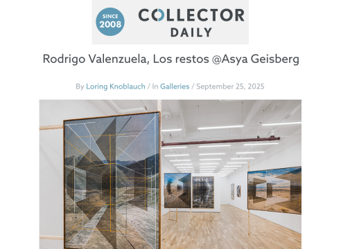 Rodrigo Valenzuela in Collector Daily