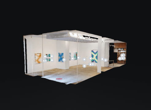 Todd Kelly's "Settings" in Artland 3D - Take a 3D virtual tour of the exhibition if you can't make it to NYC