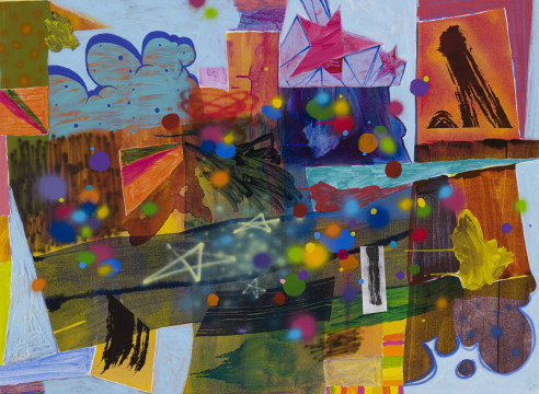 Painting on canvas by Shane Walsh