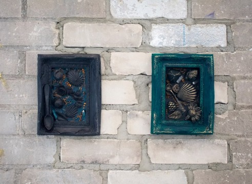 Sculptural installation by Julie Schenkelberg