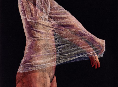 dye on silk by Katarina Riesing