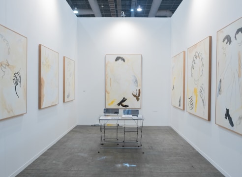 Booth installation view