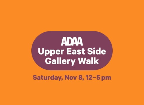 ADAA Upper East Side Gallery Walk