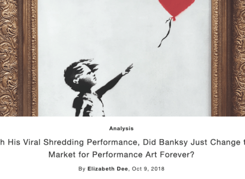 Op-Ed: Did Banksy Change the Market for Performance Art Forever?