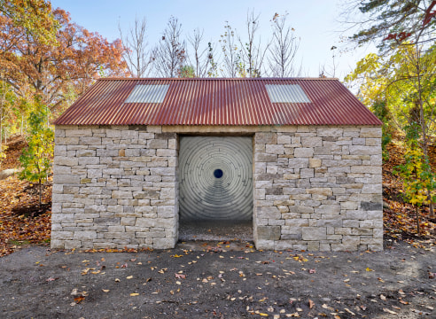 Andy Goldsworthy, Watershed, Permanent commission deCordova Sculpture Park and Museum November 9, 2019