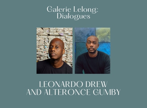 Galerie Lelong: Dialogues | Leonardo Drew and Alteronce Gumby