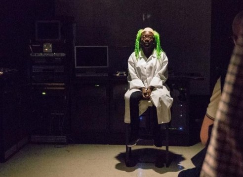 'Pope.L: The Escape' reworks a slavery play as performance art and dares you to wonder what to think about it