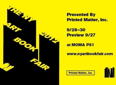New York Art Book Fair 2012