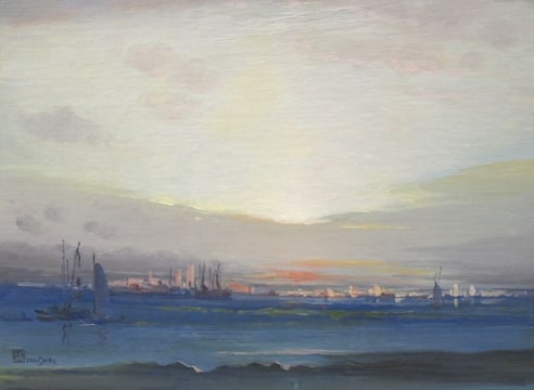 LEON DABO (1864-1960), View of Manhattan, c. 1920 for The Summer Salon, 2025