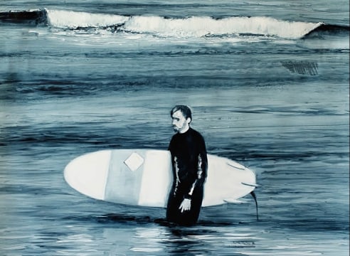 JOHN NAVA (b. 1947), Emerging Surfer, 2017