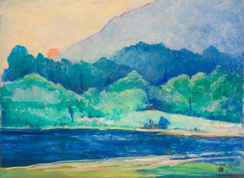 LEON DABO (1864-1960) , Sunrise., ND (c. 1952)
