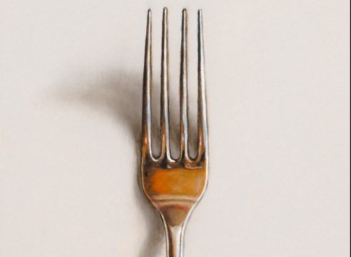 LESLIE LEWIS SIGLER , Silver Fork #84, The Resistor, 2025