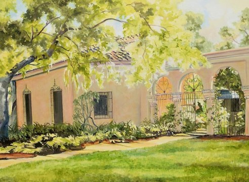 ROBIN GOWEN , Lotusland Afternoon, 2025